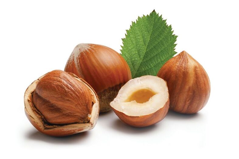 Hazelnuts for potency